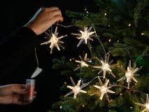 Lichterkette Sterne 2m