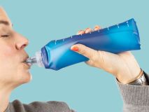 Flexible Wasserflasche