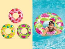 Schwimmring mit tropischen Früchten - Intex