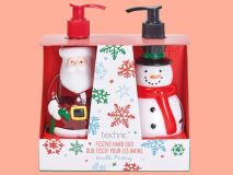 Weihnachtsseife & Lotion Geschenk-Set