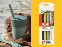 ReStraw Mehrweg-Trinkhalme 4er-Pack