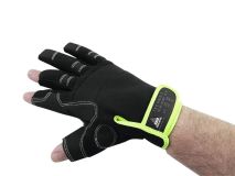 HASE Handschuhe 3 Finger, Größe L Roadie-Handschuhe