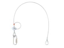 SAVEKING Sicherungsseil 3x600 silber bis 20 kg zur Sicherung von Scheinwerfern
