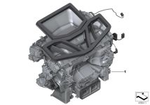 BMW Verteilergehäuse Klimagerät 64119361730 - Bildposition 01