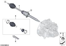 BMW Flachkopfschraube 07119907361 - Bildposition 03