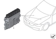 BMW Grundsteuergerät DME 12148740051 - Bildposition 01