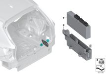 BMW Steuergerät Heckklappenfunktionsmodul F15 F16 F31 F36 F39 F45
