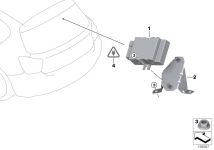 BMW Steuergerät für Kraftstoffpumpe E70 E71 E72 E84 16147407504