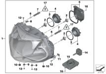 BMW Steuergerät Xenon-Licht K44 63127720117