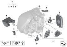 BMW Steuergerät Frontlichtelektronik F39 F45 F46 F48 F54 F56 F56E