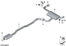 BMW Nachschalldämpfer 18308594088 - Bildposition 02