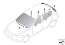 BMW Heckscheibe F20 F21 51317274149 - 1er F20, 1er F21