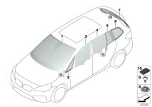 BMW Frontscheibe 51317328689 - Bildposition 01