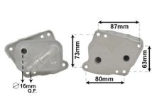 VAN WEZEL Ölkühler, Motoröl 06003412 mit Dichtungen für BMW 11427508967