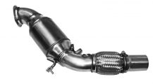 HJS Downpipe BMW 1er+3er, 1.6 l, ø61,5 mm, 200 cpi Sportkat, mit EC...