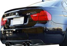 Für BMW 3er E90 Limo Kofferraumspoiler Heckspoiler Spoiler Lippe SELBSTKLEBEND