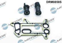 Dr.Motor Automotive Dichtungssatz, Ölkühler  für BMW 11427802114 11427802115 11427802117 DRM0858S