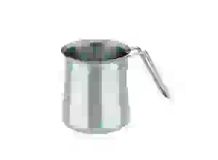Milchkrug Herta Edelstahl 18/10 silber matt 12,0cm 10,0cmØ 0,7l