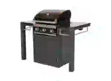 Hartman Grilltisch zum Einhängen 160x70 cm Aluminium Dunkelgrau