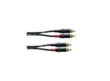 Cordial CFU 3 CC 3,0m Cinchkabel, 2x Cinchstecker 2x Cinchstecker, 300 cm
