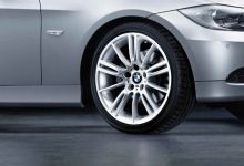 BMW Alufelge M Sternspeiche 193 silber 8J ET34 3er E90/E91/E92/E9