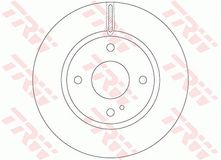 TRW Bremsscheibe DF6399 Bremsscheiben,Scheibenbremsen FORD,Fiesta Mk6 Schrägheck (JA8, JR8),Fiesta Mk6 Limousine,Fiesta Mk6 Kastenwagen