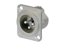 XLR Neutrik NC3MD-LX, XLR Einbaustecker, male