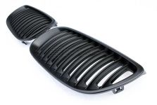 PREMIUM Kühlergrill Sportgrill Gitter Front Grill Schwarz für BMW E92 E93