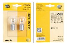 Hella Glühlampe, Blinkleuchte [Hersteller-Nr. 8GD004772-123] für BMW, Citroën, Fiat, Ford, Jaguar, Lada, Lotus, Mercedes-Benz, Mitsubishi, Opel, Peuge