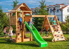 FUNGOO Spielturm Klettergerüst FORTRESS Spider+