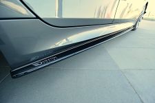 Seitenschweller Ansatz (Paar) passend für BMW 5er E60/61 M Paket schwarz Hochglanz