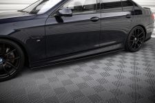 Seitenschweller Ansatz (Paar) passend für BMW 5er F10/ F11 M-POWER/ M Paket schwarz Hochglanz