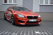Seitenschweller Ansatz (Paar) passend für BMW M6 GRAN Coupe schwarz Hochglanz
