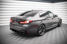 Seitenschweller Ansatz (Paar) passend für BMW M5 F90 schwarz Hochglanz