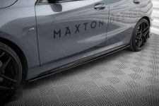 Seitenschweller Ansatz (Paar) V.1 passend für BMW 1er M-Paket / M135i / 128ti schwarz Hochglanz