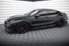 Seitenschweller Ansatz (Paar) V.2 passend für BMW M8 Gran Coupe F93 / 8 Gran Coupe M-Paket G16 schwarz Hochglanz