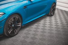 Seitenschweller Ansatz (Paar) V.2 passend für BMW M2 F87 Carbon Look