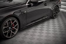 Seitenschweller Ansatz (Paar) V.3 passend für BMW 4er M-Paket G22 Carbon Look