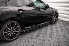Seitenschweller Ansatz (Paar) V.1 passend für BMW 2 Gran Coupe M-Paket / M235i F44 schwarz Hochglanz