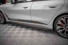 Seitenschweller Ansatz (Paar) V.2 passend für BMW 4er Gran Coupe M-Paket / M440i G26 schwarz Hochglanz