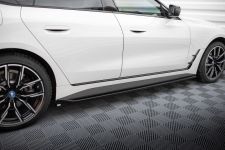 Seitenschweller Ansatz (Paar) V.1 passend für BMW i4 M-Paket G26 schwarz Hochglanz