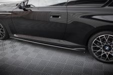 Seitenschweller Ansatz (Paar) V.2 passend für BMW 2 Coupe G42 schwarz Hochglanz
