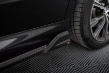 Seitenschweller Ansatz (Paar) V.2 passend für BMW X5 M-Paket G05 schwarz Hochglanz