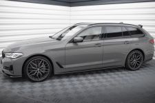 Seitenschweller Ansatz (Paar) passend für BMW 5er G30 / G31 FL schwarz Hochglanz