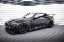 Seitenschweller Ansatz (Paar) V.1 passend für BMW M2 G87 roter Kern