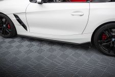 Seitenschweller Ansatz (Paar) passend für BMW Z4 M40i / M-Paket G29 FL schwarz Hochglanz
