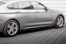Seitenschweller Ansatz (Paar) passend für BMW 5er GT M-Paket F07 schwarz Hochglanz