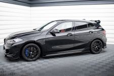 Seitenschweller Ansatz (Paar) passend für BMW M135i M-Performance F40 schwarz Hochglanz