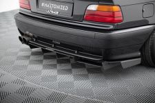 Heckansatz Diffusor passend für BMW M3 / 3 M-Paket E36 Coupe schwarz matt