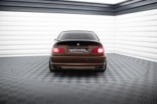 Diffusor Flaps passend für BMW 3er E46 M Paket Coupe schwarz Hochglanz
